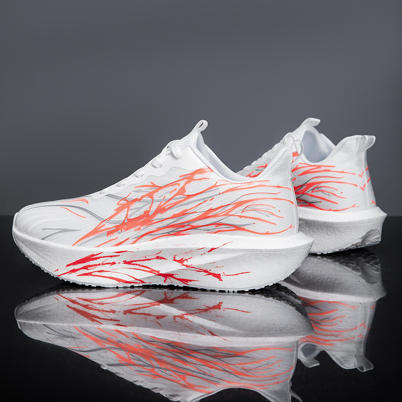 Running Shoes Lightweight - Herren-Laufschuhe mit Carbonplatte für Marathon, Spezial-Sportschuhe,