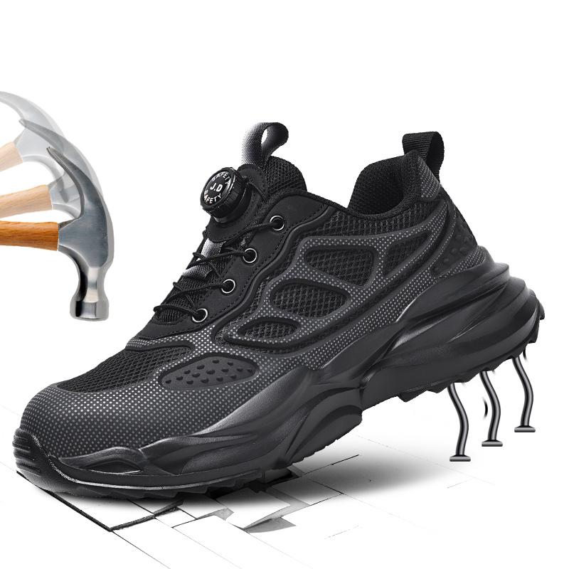 Men Shoes Jd - Weiße Arbeitsschuhe, leichte, bequeme Sicherheitsschuhe für