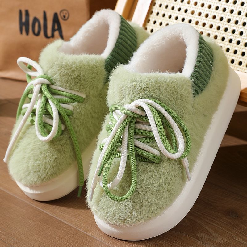 Running Shoes Lightweight - Neue stereoskopische Vollwickel-Hausschuhe für Zuhause, flauschige