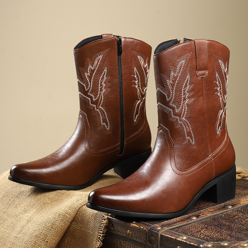 Men Shoes Classic - 2026 Männer klassische Retro Western Cowboy