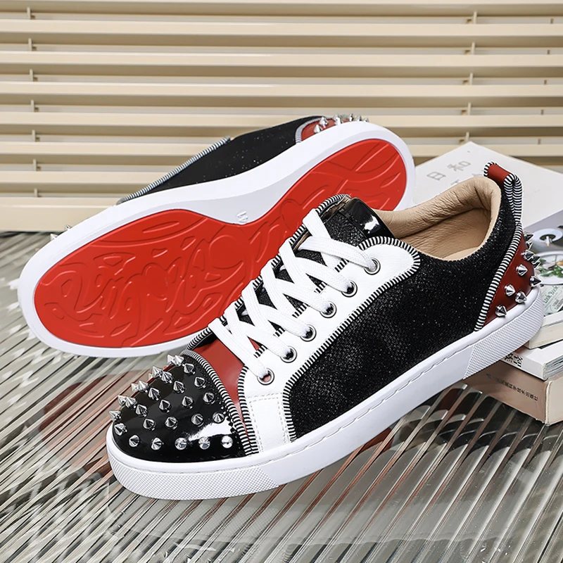 Men Shoes Dior - 2025, neue Herren-Freizeitschuhe, bequem, weich, Punk-Stil,