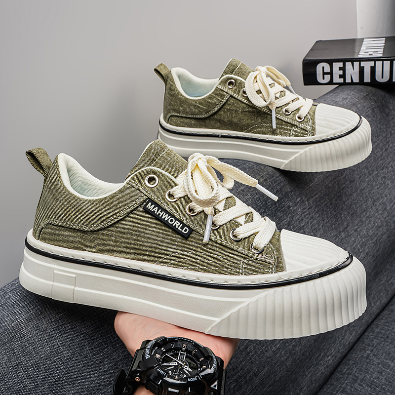 Men'S Shoes Casual Sneakers - Leichte, atmungsaktive Herrenschuhe, neue Canvas-Schuhe, bequeme,