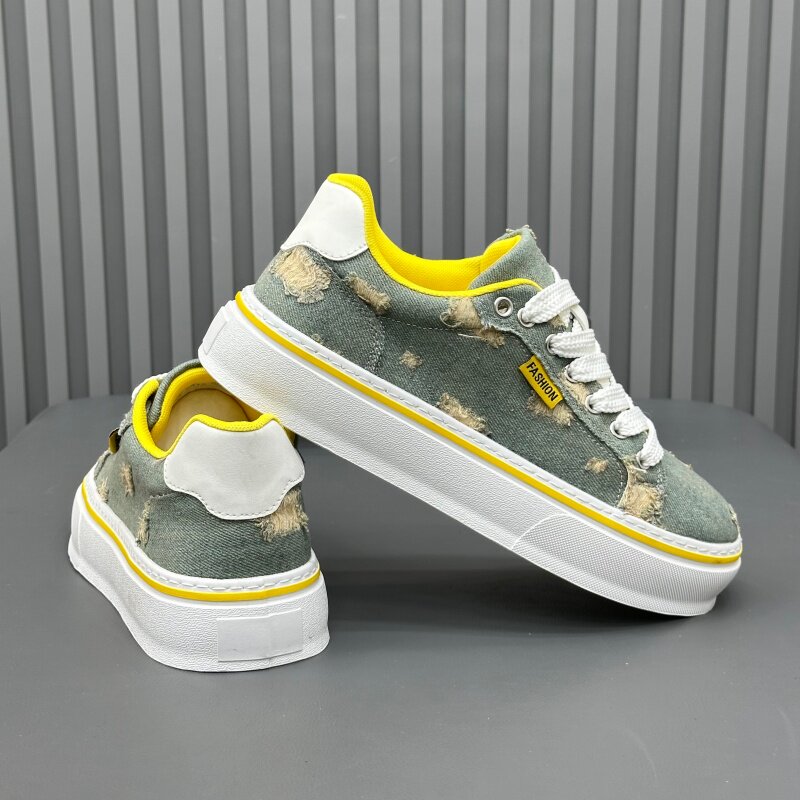 Men'S Shoes Casual Sneakers - Lässige Herrenschuhe 2026 Neue Herbstmode Canvas-Schuhe