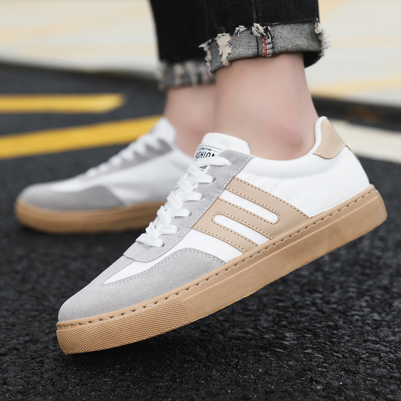 Boat Shoe Leather - Klassische Nähte koreanische Version der weißen