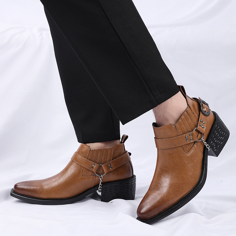 Neue braune/schwarze Stiefel a – Men Shoes For Wedding Bewertung und Preis