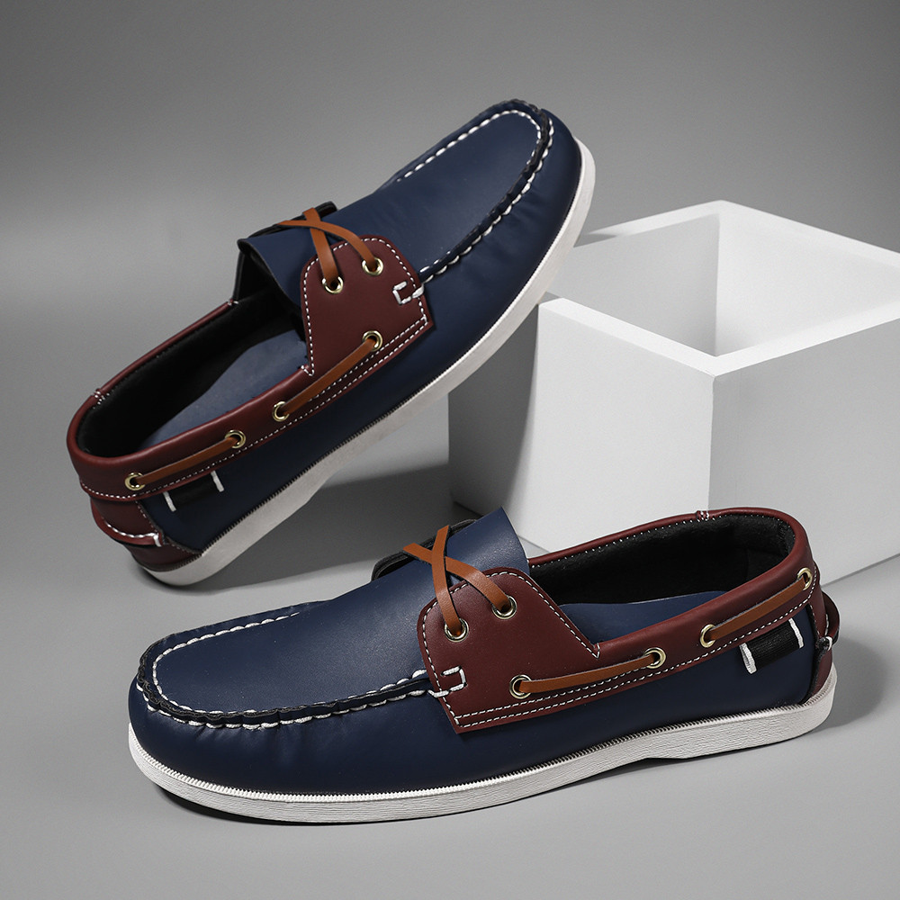 Trendige Herren-Loafer-Schuhe  – Boat Shoe Leather Bewertung und Preis