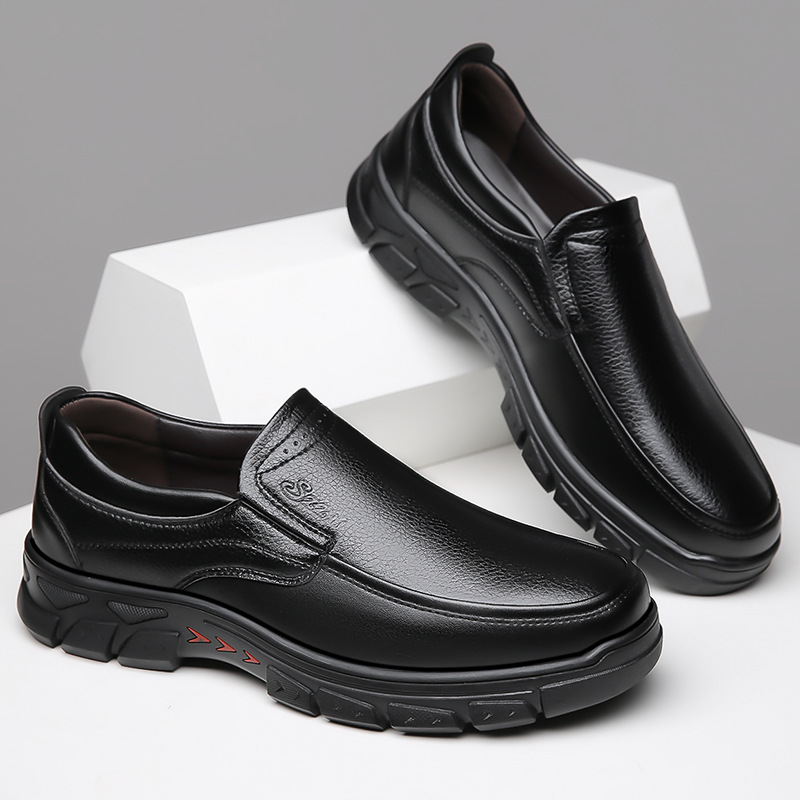 Herren-Loafer aus echtem Leder – Boat Shoe Leather Bewertung und Preis