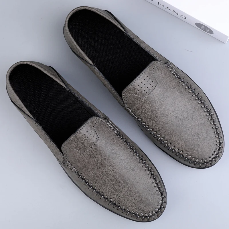 Herren Echtleder Loafer Mokass – Boat Shoe Leather Bewertung und Preis