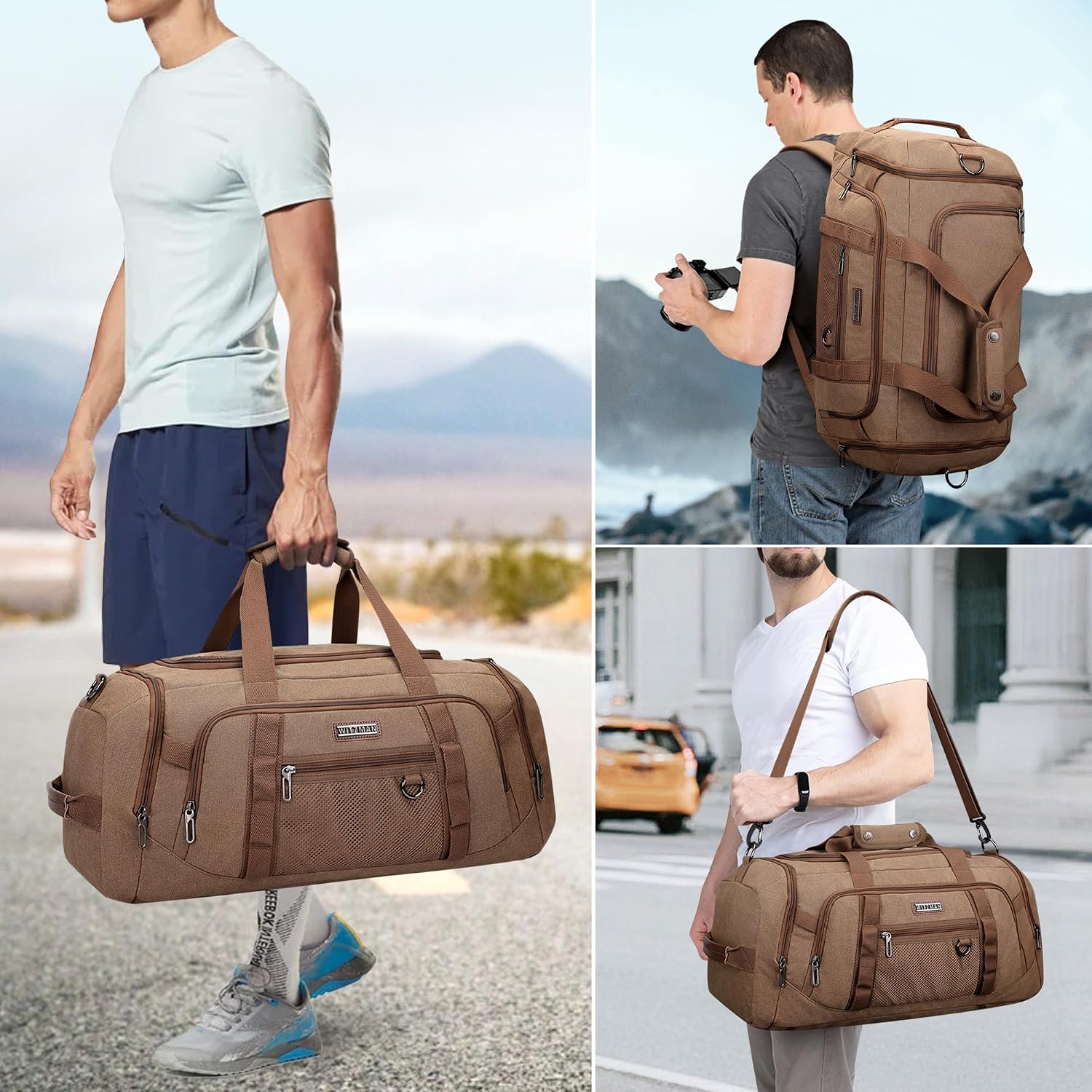 Canvas-Reisetasche für Männer  – Men Shoes Men Bewertung und Preis