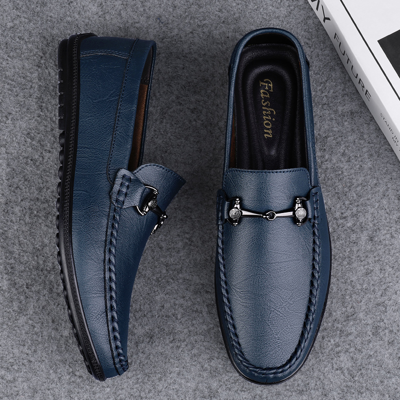 Neue schwarze Herrenschuhe, at – Boat Shoe Leather Bewertung und Preis