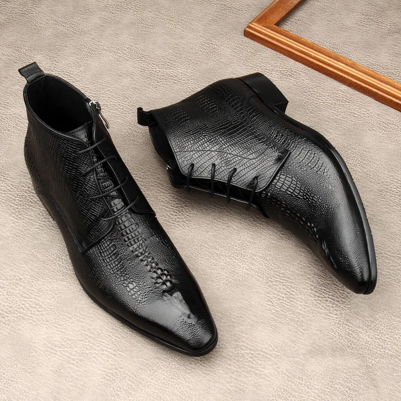 Luxuriöse Herren-Stiefel aus e – Men Shoes For Wedding Bewertung und Preis