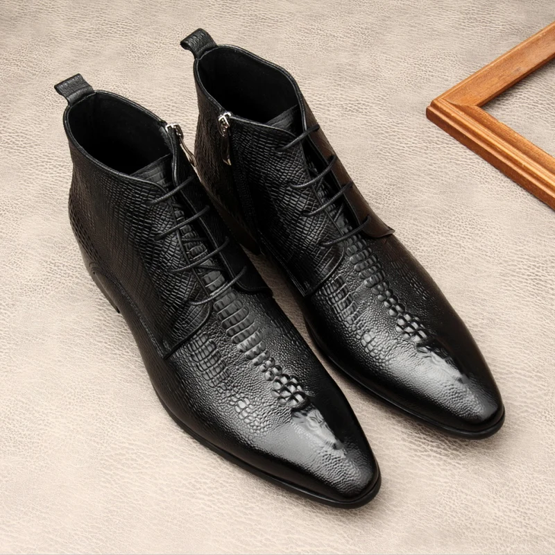 Luxuriöse Herren-Stiefel aus e – Men Shoes For Wedding Bewertung und Preis