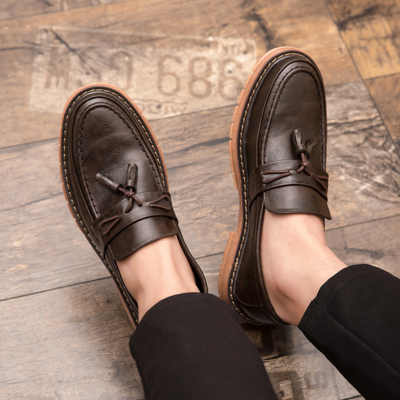 Neue Slip-On Lederschuhe mit D – Boat Shoe Leather Bewertung und Preis